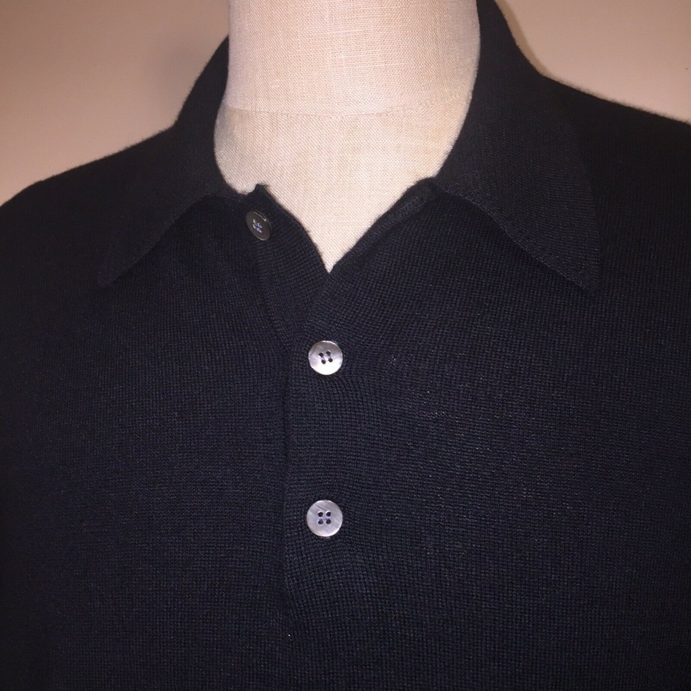 Marco Fiori Sweater Italy Extra Fine Merino Wool - Picture 2 of 4